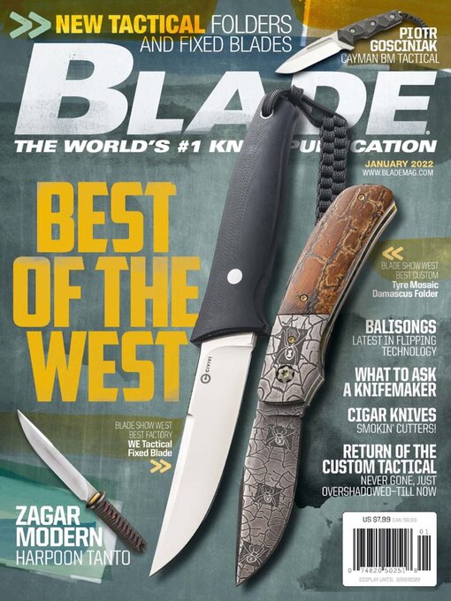 Cover image for Blade: Jan 01 2022